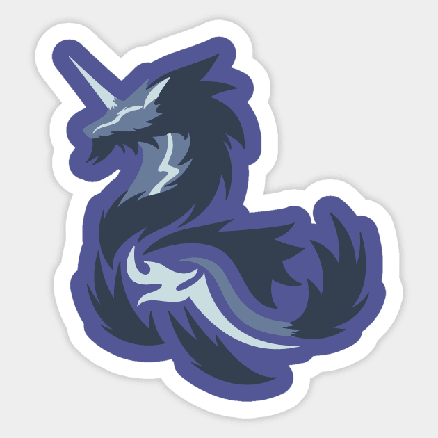 Schnee Blitz - Oroshi Kirin Sticker by kinokashi